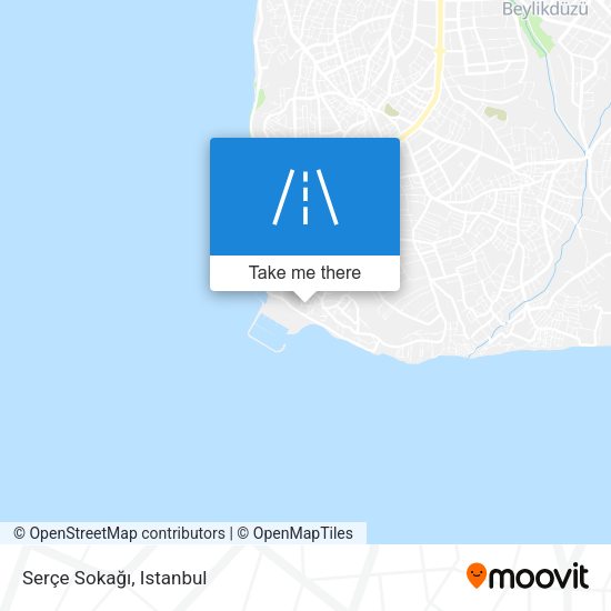 Serçe Sokağı map