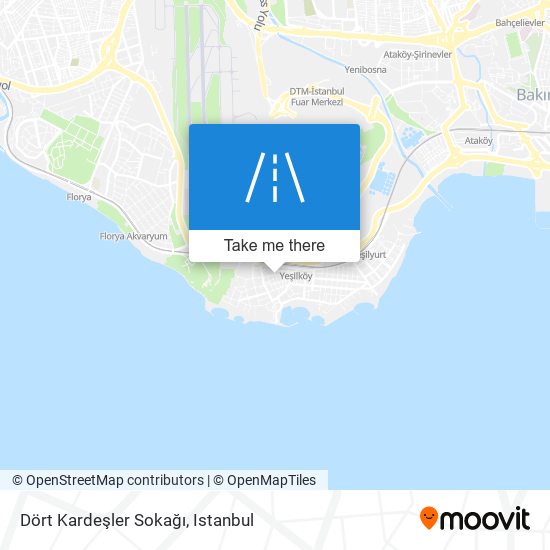 Dört Kardeşler Sokağı map