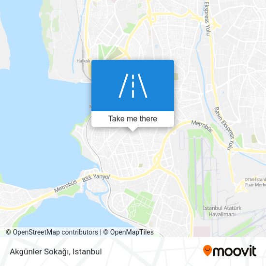 Akgünler Sokağı map