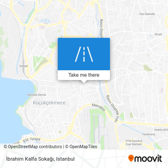 İbrahim Kalfa Sokağı map