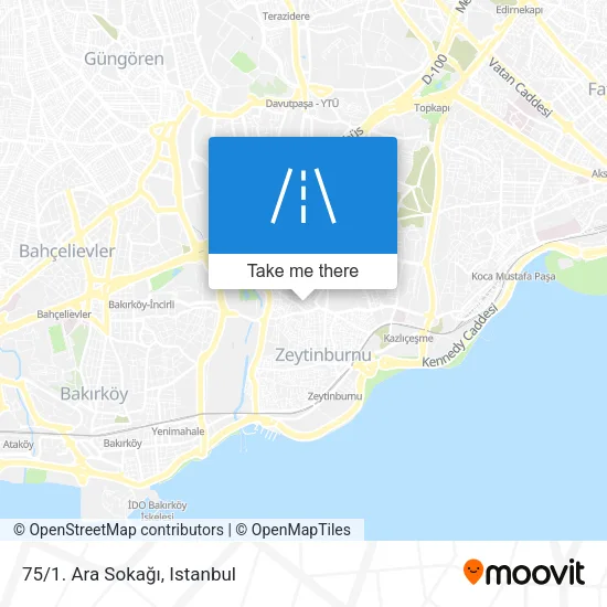 75/1. Ara Sokağı map