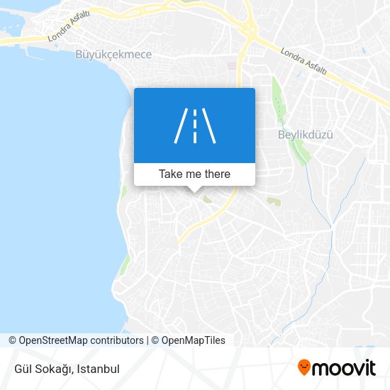 Gül Sokağı map