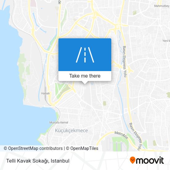 Telli Kavak Sokağı map