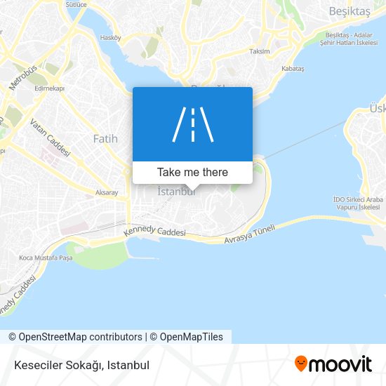 Keseciler Sokağı map