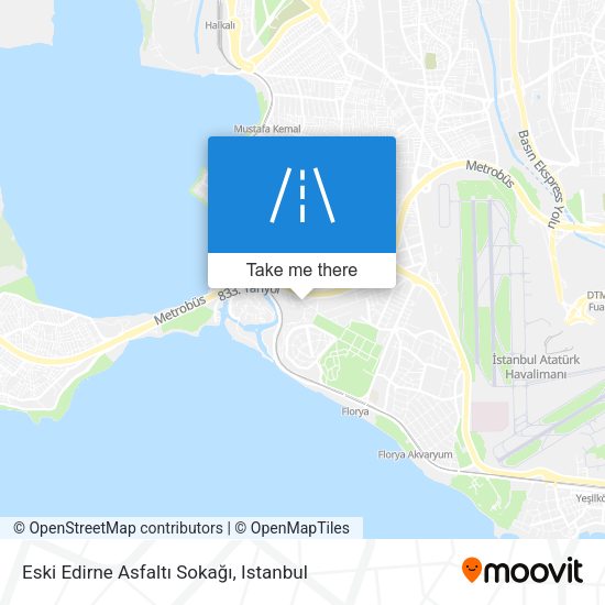 Eski Edirne Asfaltı Sokağı map