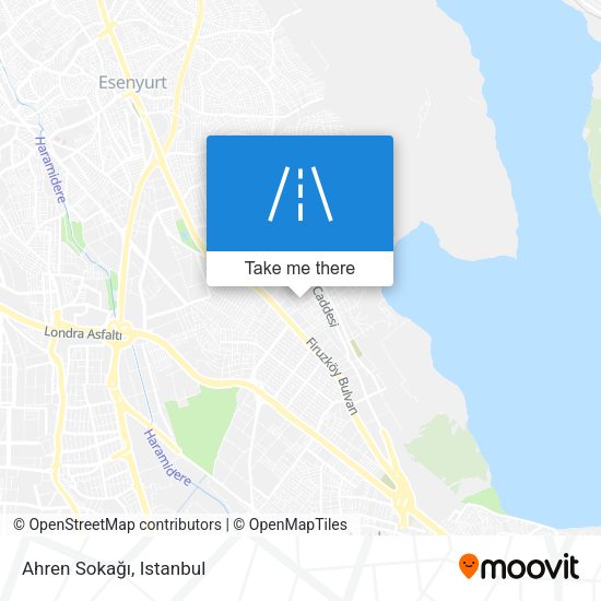 Ahren Sokağı map