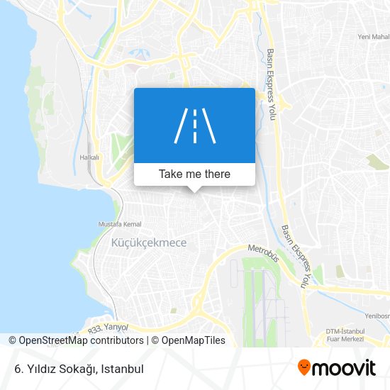 6. Yıldız Sokağı map