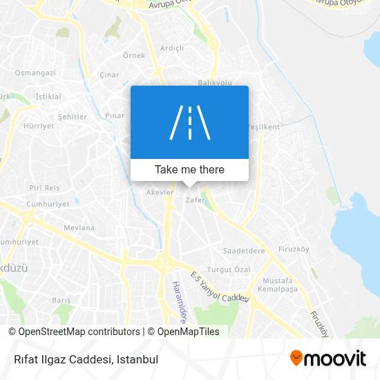 Rıfat Ilgaz Caddesi map