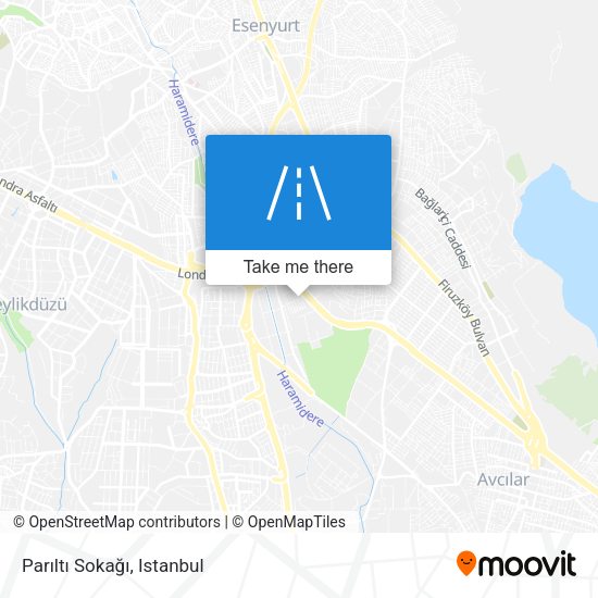 Parıltı Sokağı map