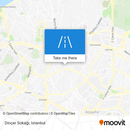 Dinçer Sokağı map