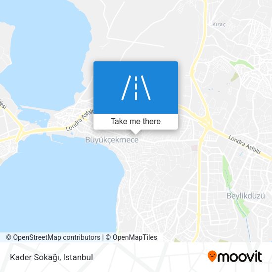 Kader Sokağı map