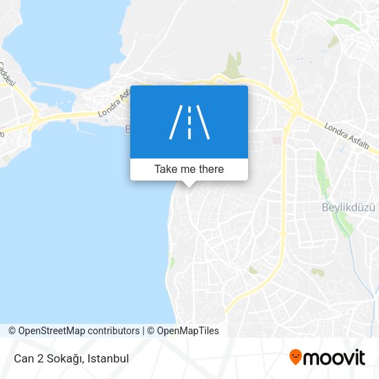 Can 2 Sokağı map