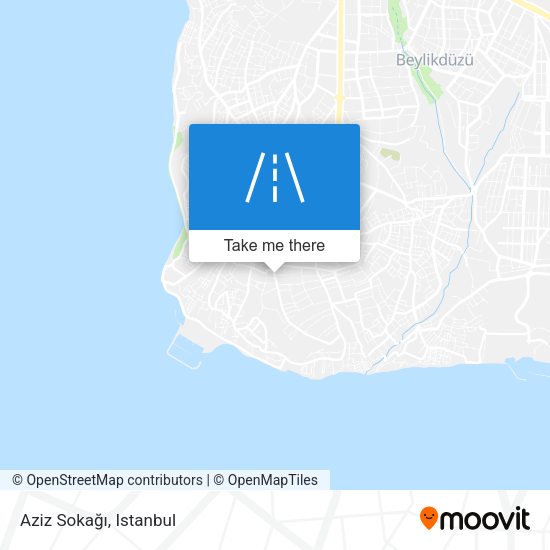 Aziz Sokağı map