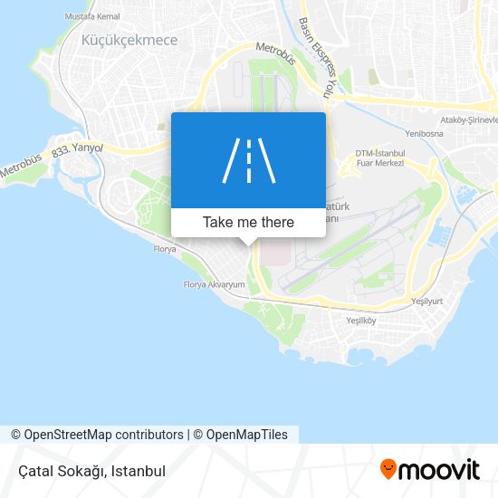 Çatal Sokağı map