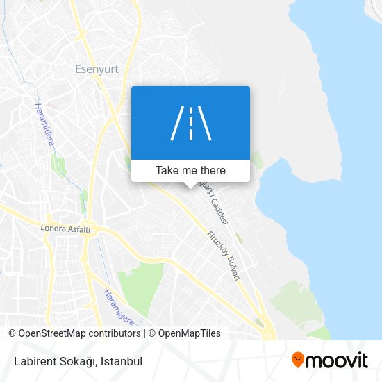 Labirent Sokağı map