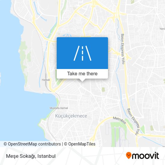 Meşe Sokağı map