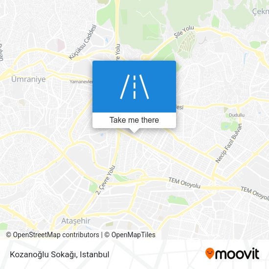 Kozanoğlu Sokağı map