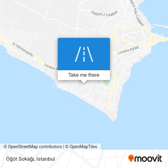 Öğüt Sokağı map