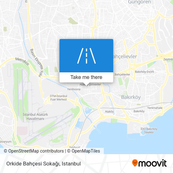 Orkide Bahçesi Sokağı map