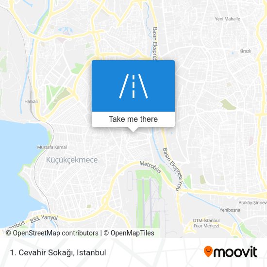 1. Cevahir Sokağı map