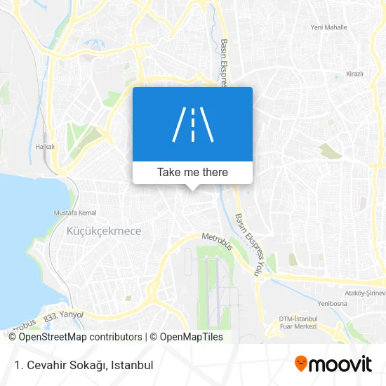 1. Cevahir Sokağı map