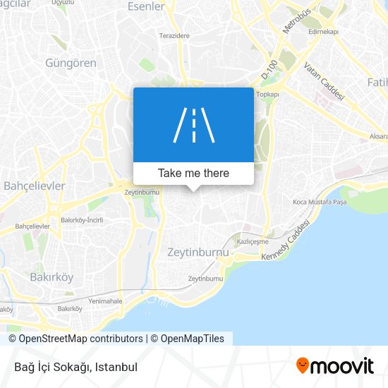 Bağ İçi Sokağı map