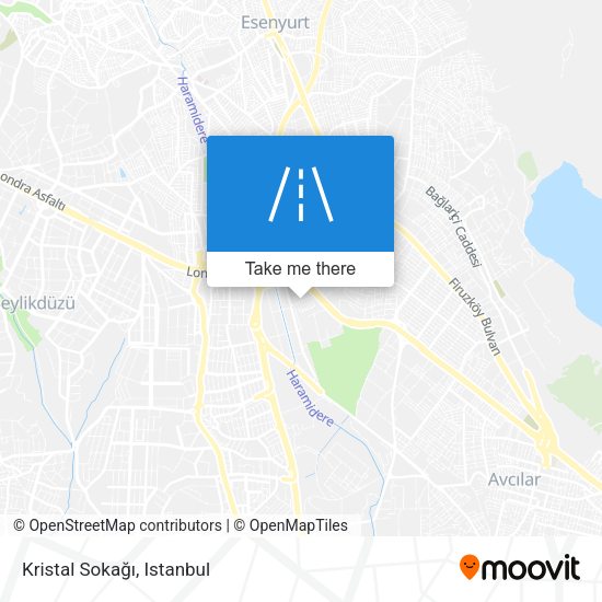 Kristal Sokağı map