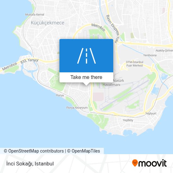 İnci Sokağı map