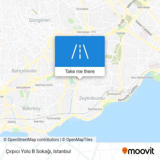 Çırpıcı Yolu B Sokağı map