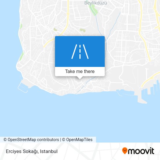 Erciyes Sokağı map