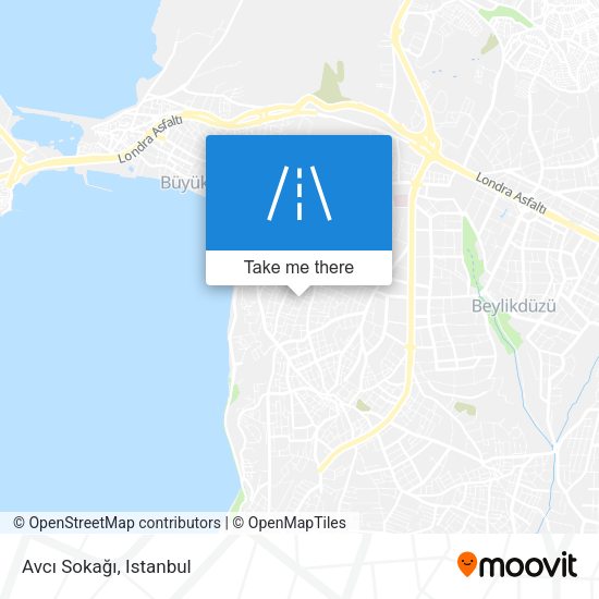 Avcı Sokağı map