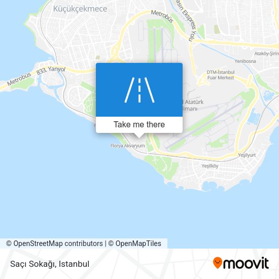 Saçı Sokağı map