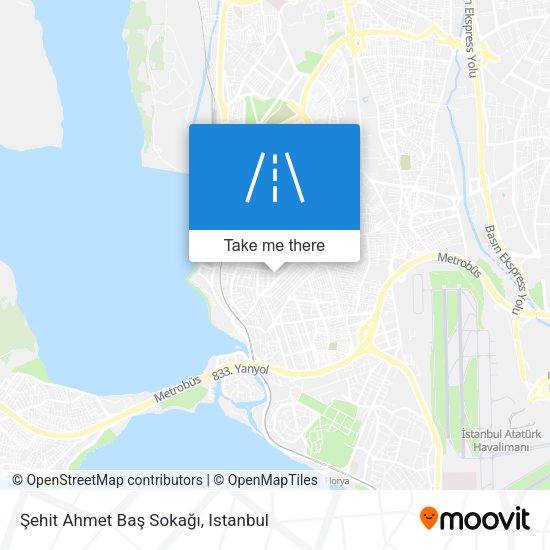 Şehit Ahmet Baş Sokağı map