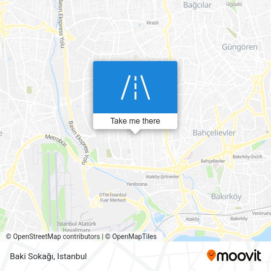 Baki Sokağı map