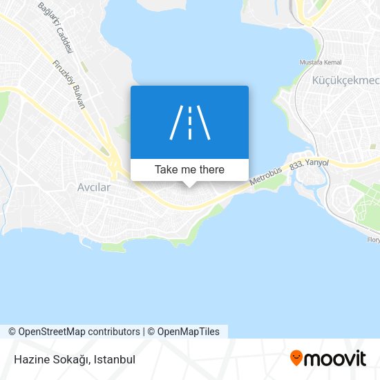 Hazine Sokağı map