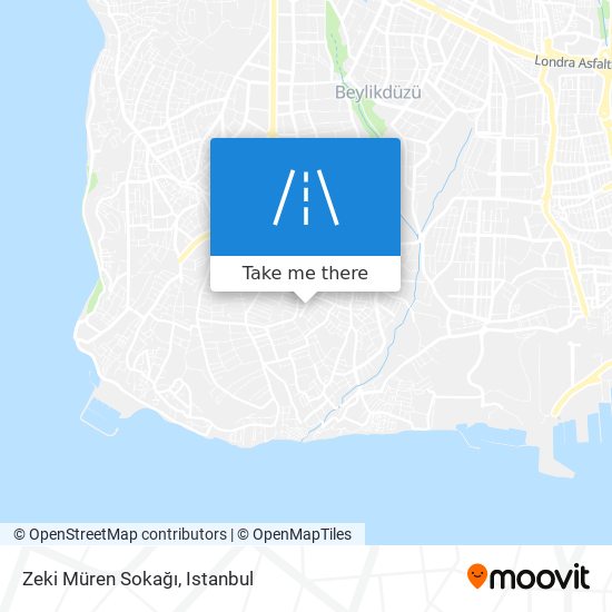 Zeki Müren Sokağı map