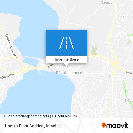 Hamza Pınar Caddesi map