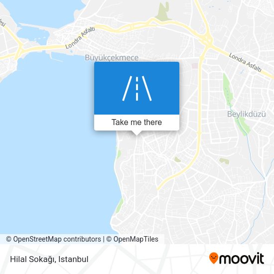 Hilal Sokağı map