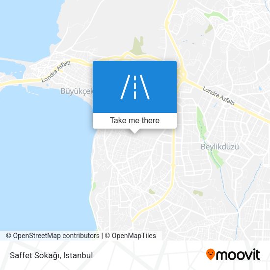 Saffet Sokağı map