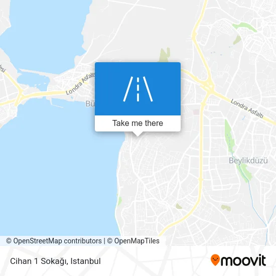 Cihan 1 Sokağı map