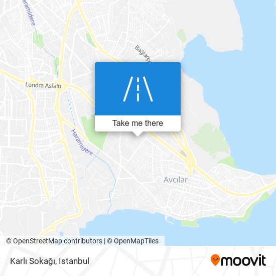 Karlı Sokağı map