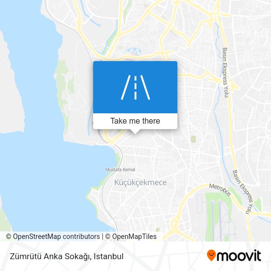 Zümrütü Anka Sokağı map