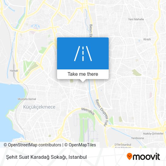 Şehit Suat Karadağ Sokağı map