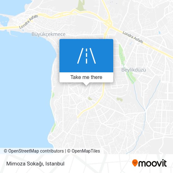 Mimoza Sokağı map