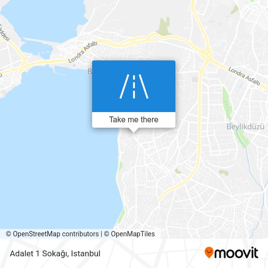 Adalet 1 Sokağı map