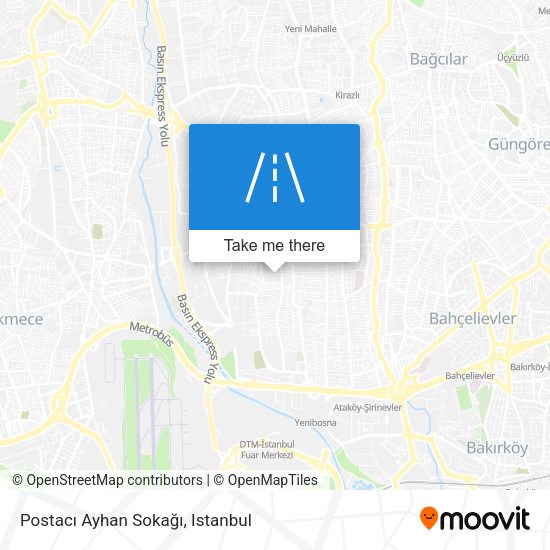 Postacı Ayhan Sokağı map