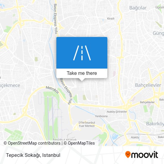 Tepecik Sokağı map