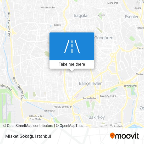 Misket Sokağı map