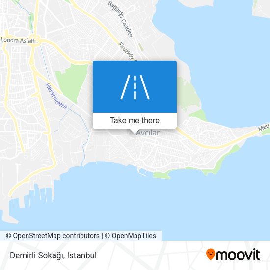 Demirli Sokağı map