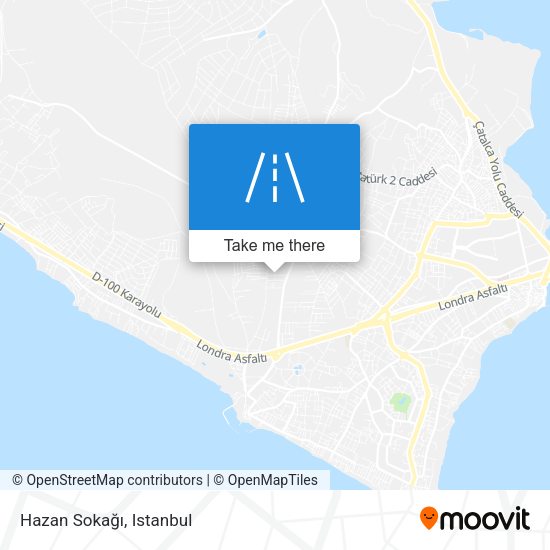 Hazan Sokağı map